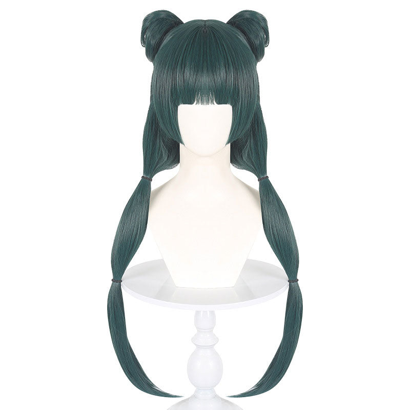 The Apothecary Diaries MaoMao Green Straight Cosplay Wig - 70cm Synthetic Hair