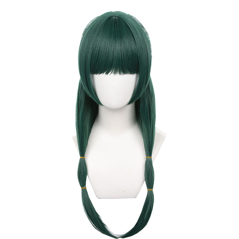 The Apothecary Diaries MaoMao Green Long Straight Cosplay Wig - 65cm Synthetic Hair