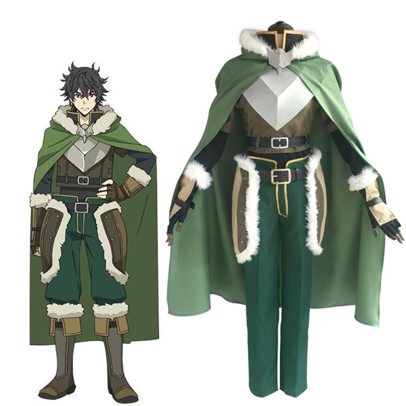 The Rising of the Shield Hero Naofumi Iwatani Full Set Cosplay Costume - Armor Cloak Belt