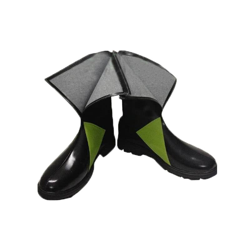 The Seven Deadly Sins Meliodas Black PU Cosplay Boots - Anime Character Footwear