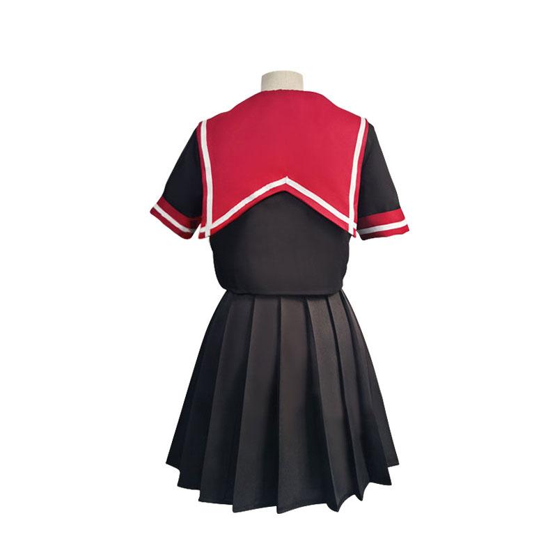 Toilet-Bound Hanako-kun Hanako-kun Gender Transition Uniform Cosplay - Top Skirt Bow Tie Set