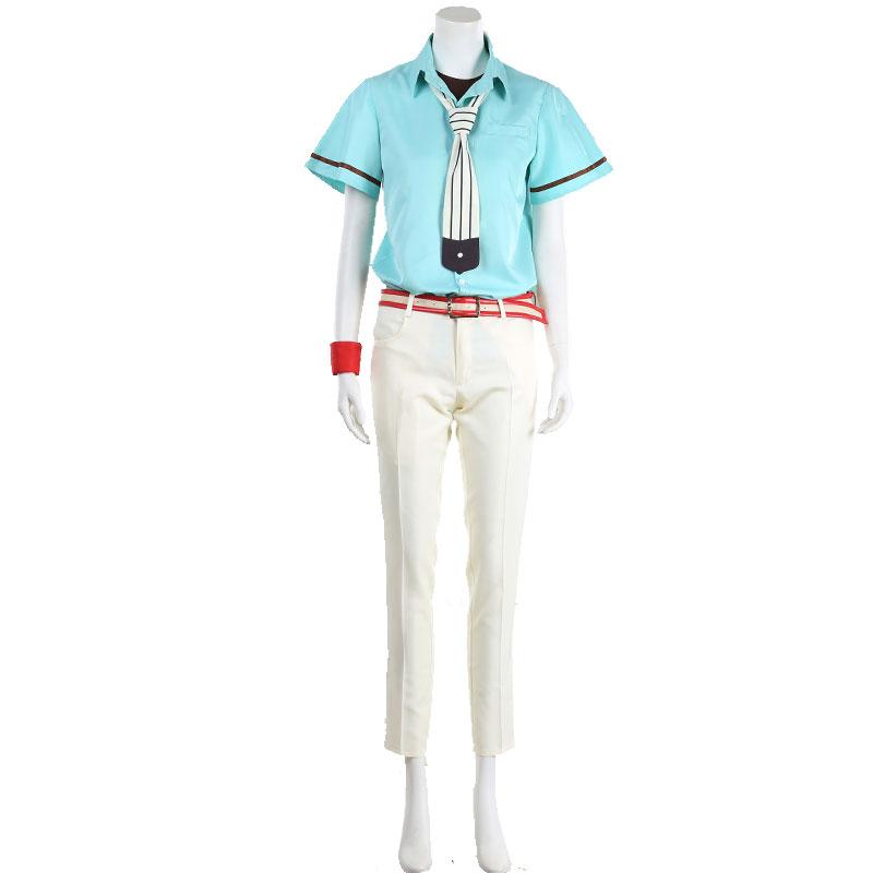 Toilet-Bound Hanako-kun Kou Minamoto Full Set Cosplay Costume - Shirt Pants Belt Tie Earrings