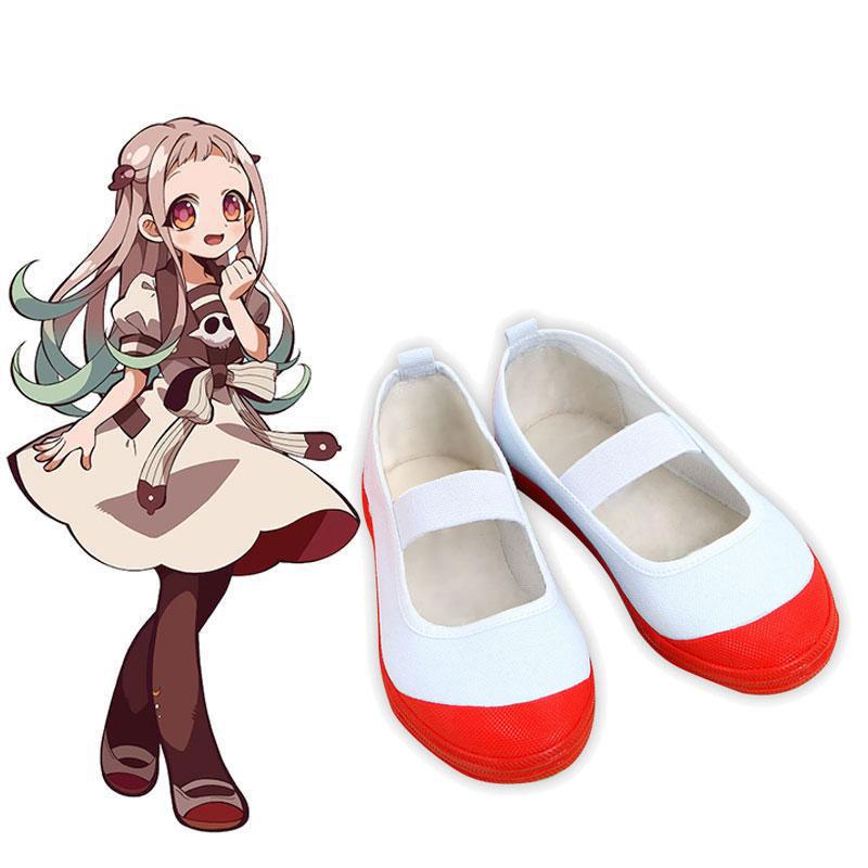 Toilet-Bound Hanako-kun Yashiro Nene Red Cosplay Shoes - Anime Uniform Footwear