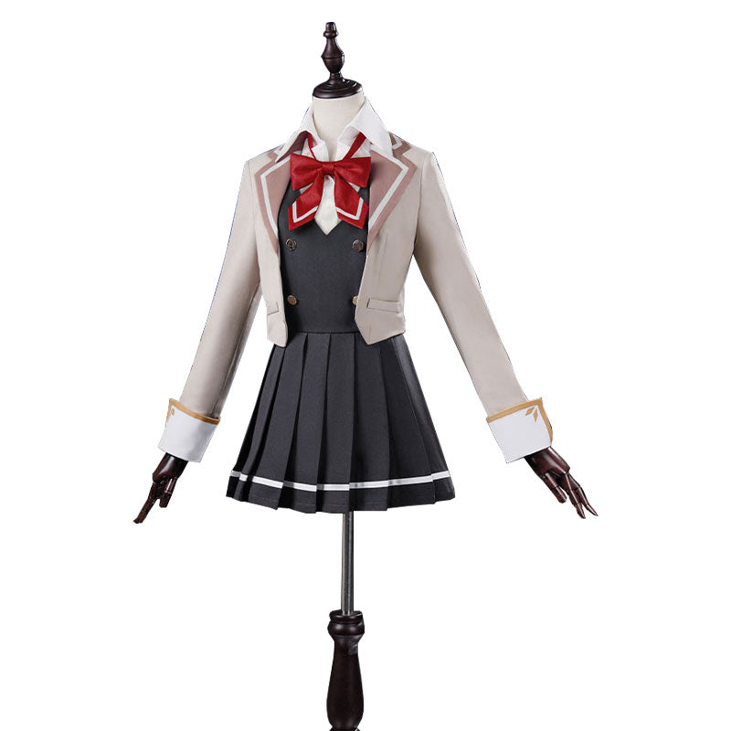 Alya Sometimes Hides Her Feelings in Russian Alisa JK Uniform Cosplay Costume - Full Set with Bow Tie