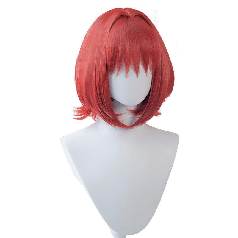 Tokyo Mew Mew Ichigo Momomiya Pink Straight Cosplay Wig - 40cm Synthetic Hair