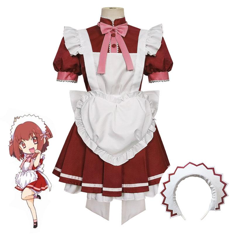 Tokyo Mew Mew Multi-Character Maid Cosplay Dress - Ichigo Zakuro Mint Lettuce Pudding Uniform