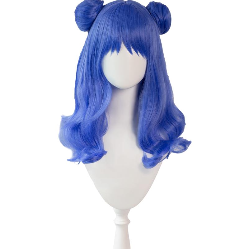 Tokyo Mew Mew Mint Aizawa Blue Straight Cosplay Wig - 70cm Synthetic Hair