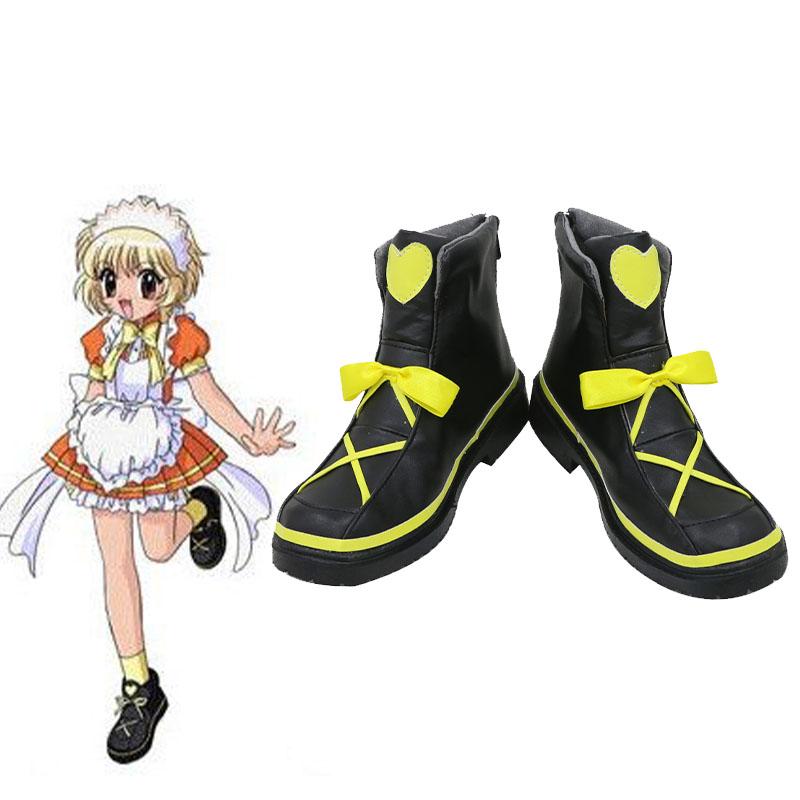 Tokyo Mew Mew Pudding Fong Cosplay Shoes - Anime Maid Uniform Footwear