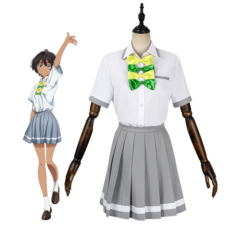 Too Many Losing Heroines Yanami Anna Komari Chika Yakishio Remon JK School Girl Uniform Cosplay Costume Set