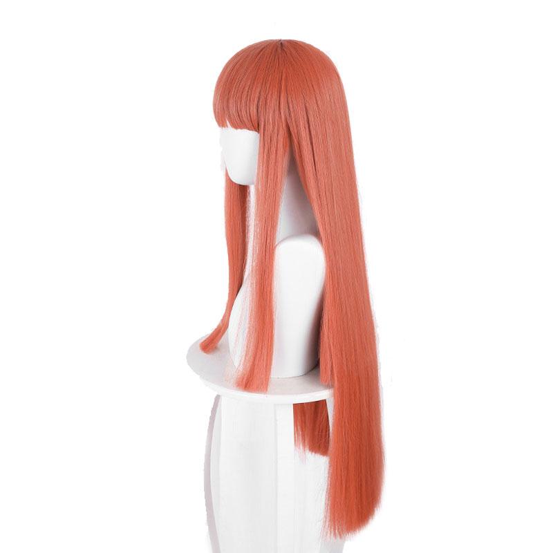 Vintage Skirt Silence Suzuka Orange Red Wig - Uma Musume Pretty Derby Long Cosplay