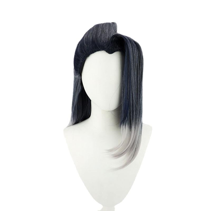 Vintage Skirt Fade Mixed Color Wig - Valorant Project A Cosplay