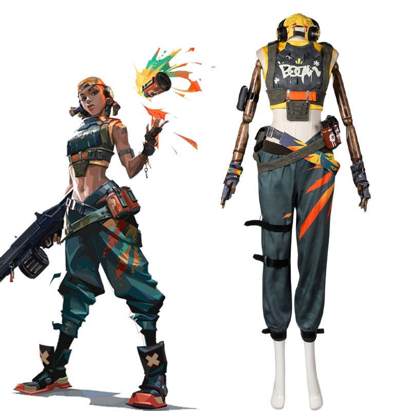 Rolecos Raze Cosplay Costume - Valorant