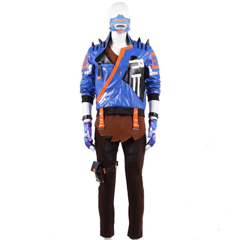 Vintage Skirt Yoru Cosplay Costume - Valorant Game Leather Coat