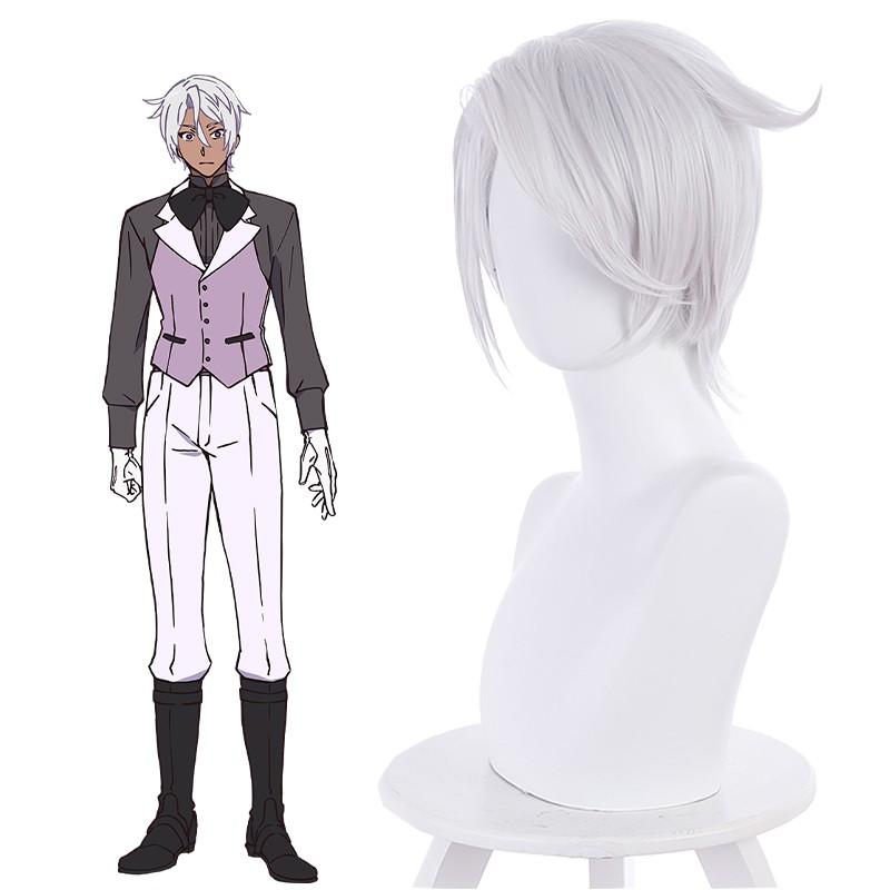 Vintage Skirt Noe Cosplay Wig - Vanitas no Carte Grey Straight