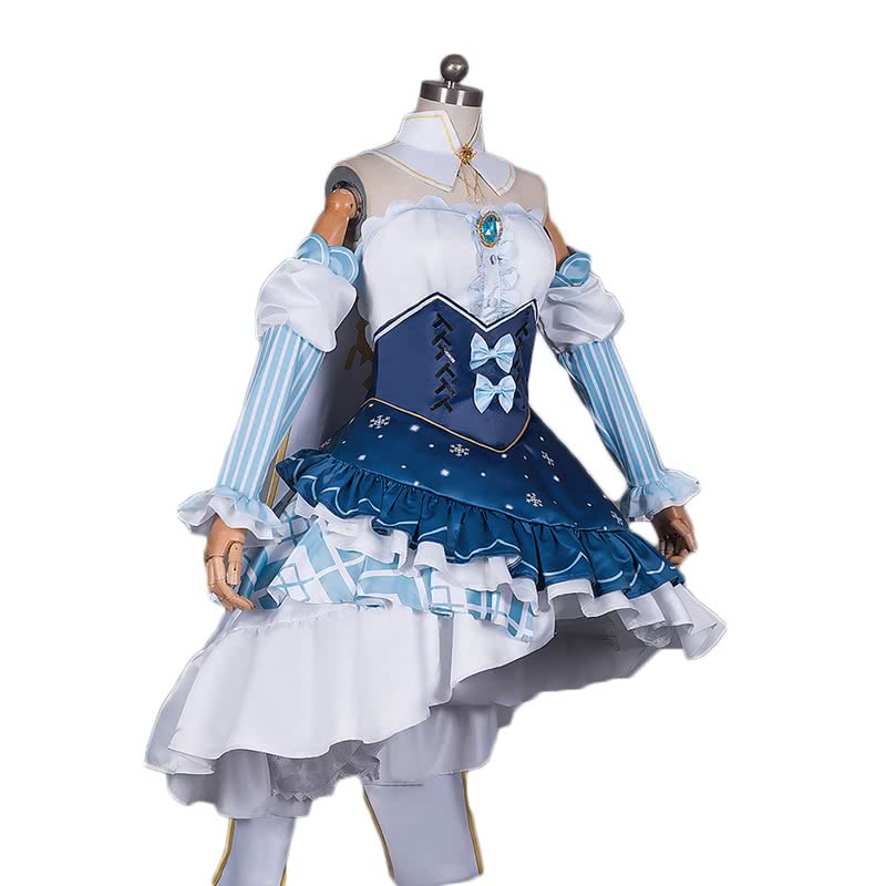 Hatsune Miku Star Snow Princess Cosplay Set - Vocaloid 2019 Uniform Dress Costume