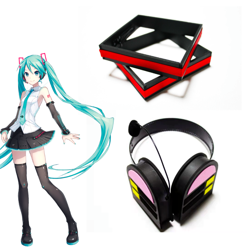 Hatsune Miku Cosplay Earphone Headwear Props - Vocaloid Character Accessories