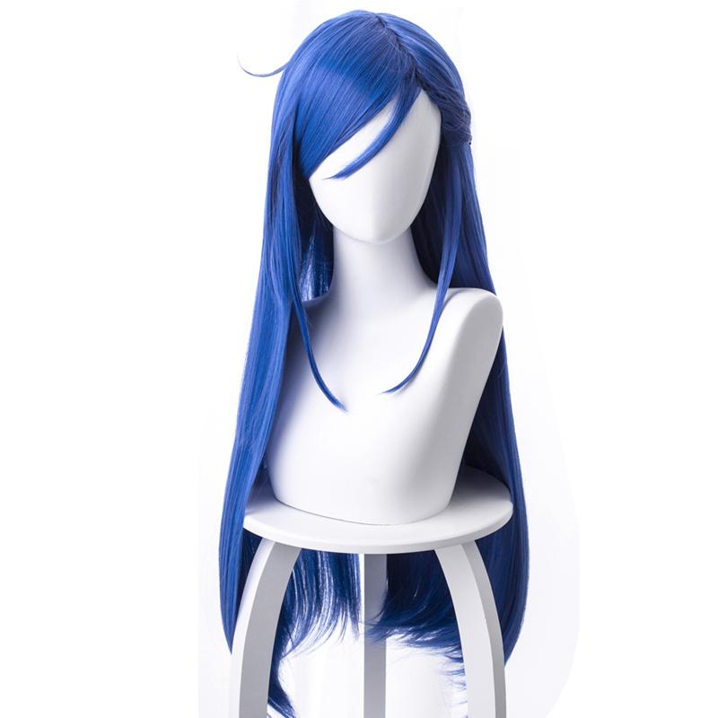Furuhashi Fumino Blue Long Straight Wig - We Never Learn!: Bokuben Cosplay Wig 80cm