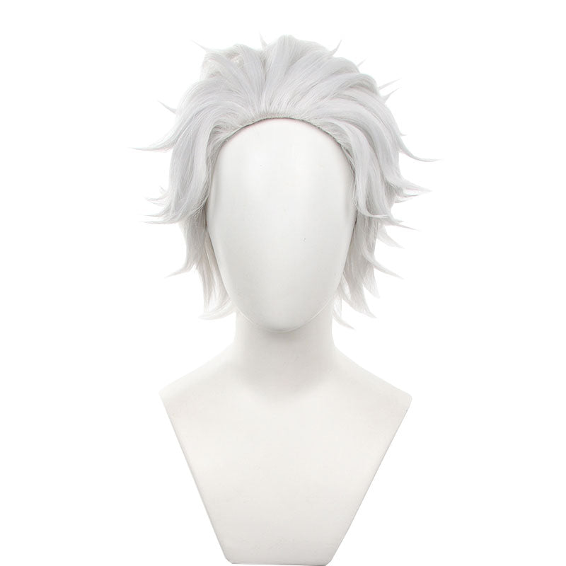 Hajime Umemiya White Straight Wig - Wind Breaker Cosplay Wig