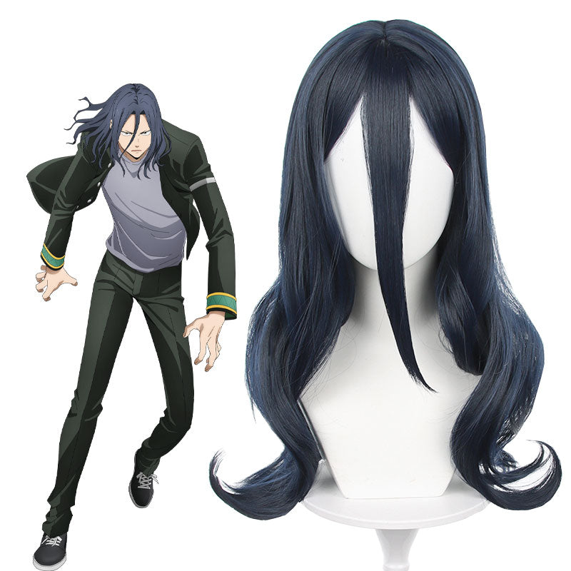Kyōtarō Sugishita Dark Blue Straight Wig - Wind Breaker Cosplay Wig