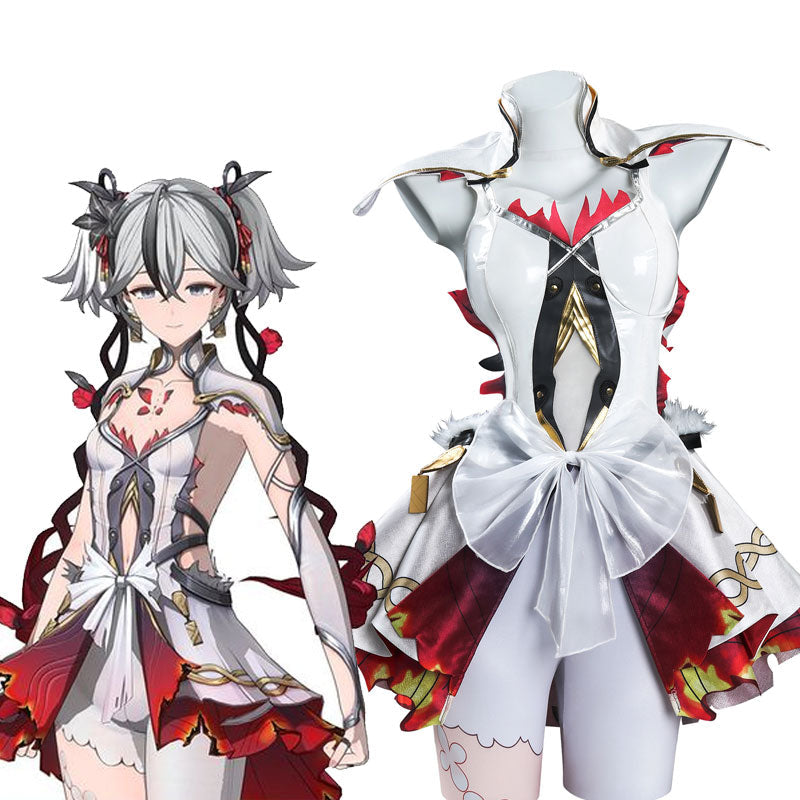 Chun Leather Corset Cosplay Costume - Wuthering Waves Outfit