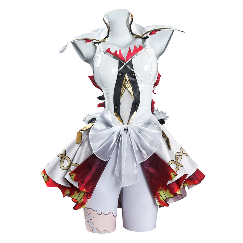 Chun Leather Corset Cosplay Costume - Wuthering Waves Outfit