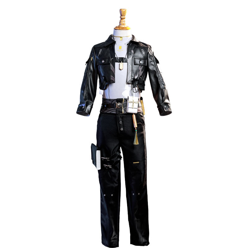 Male Rover PU Cosplay Costume - Wuthering Waves Full Set