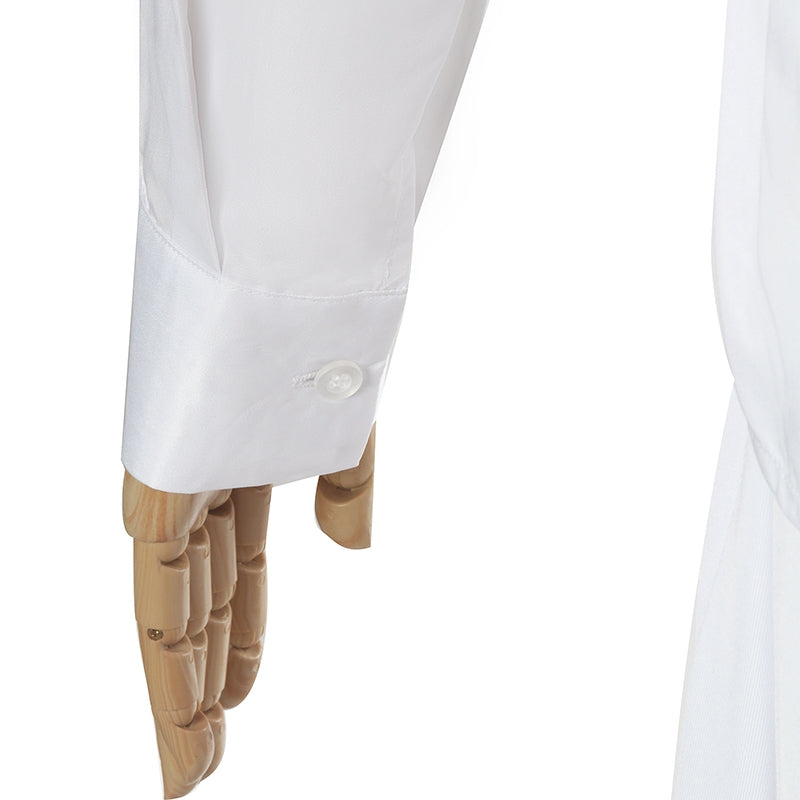 The Promised Neverland Emma White Shirt Skirt Cosplay Costume - Anime Uniform Set