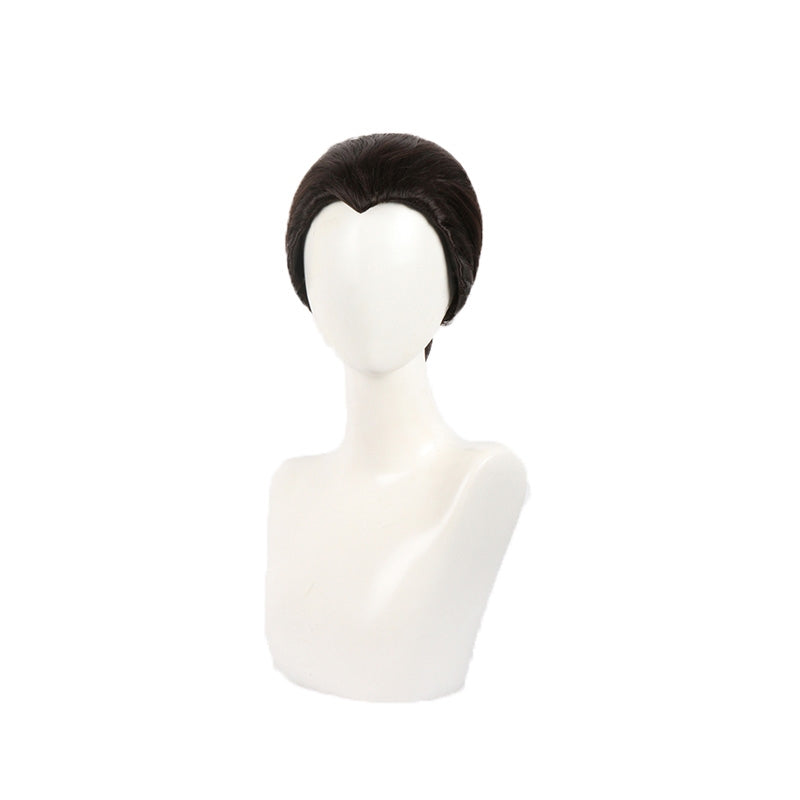 The Promised Neverland Isabella Brown Straight Cosplay Wig - 30cm Synthetic Hair