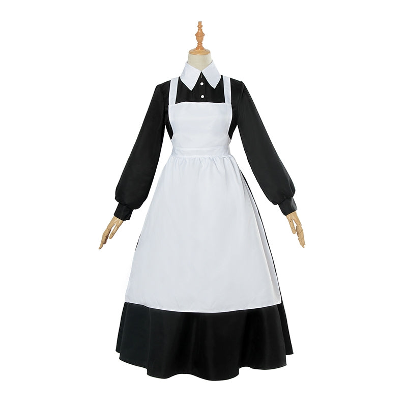 OROCOSPLAY Isabella Nun Dress Cosplay Costume - The Promised Neverland Polyester Outfit Apron Set