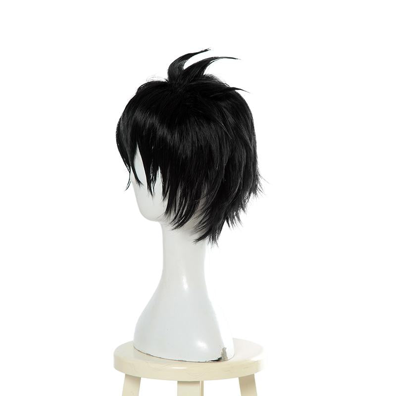 The Promised Neverland Ray Black Short Straight Cosplay Wig - 56cm Synthetic Hair