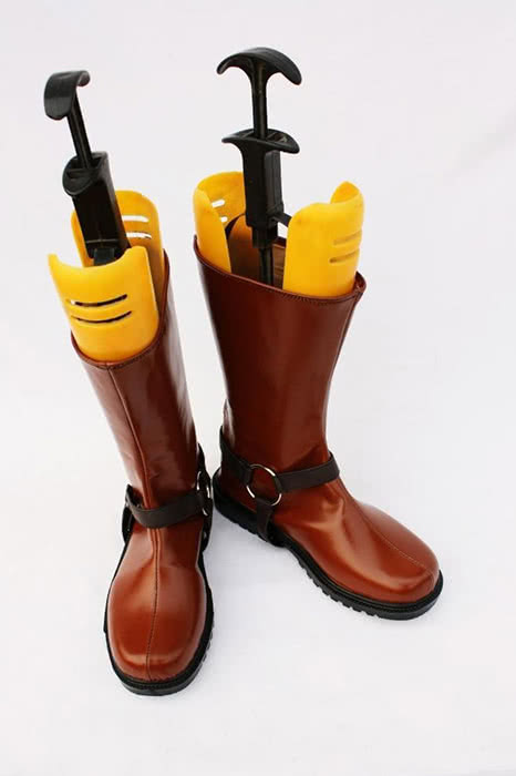 OROCOSPLAY Cyborg 18 Brown Cosplay Boots - Dragon Ball Z