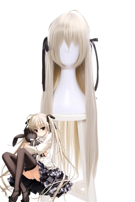 Kasugano Sora Light Gray Straight Wig - Yosuga no Sora Long Cosplay Wig