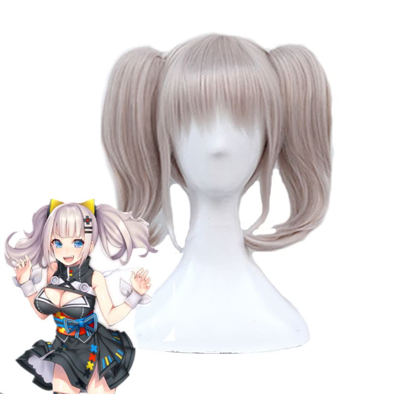 KaguyaLuna Silver Cosplay Wig - Youtuber AI Wig