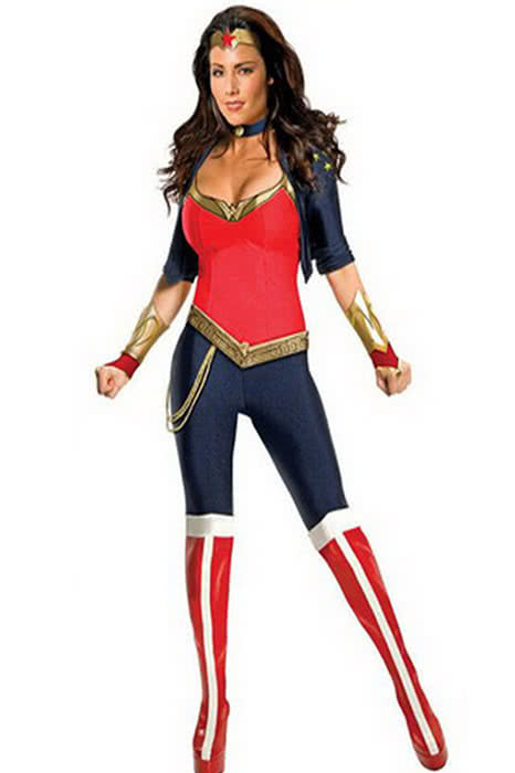 Rolecos Supergirl Jumpsuit - Halloween Costume