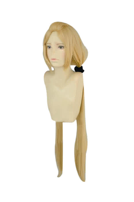 Fu Inubozaki Long Golden Straight Wig - Yuki Yuna Is a Hero Cosplay Wig