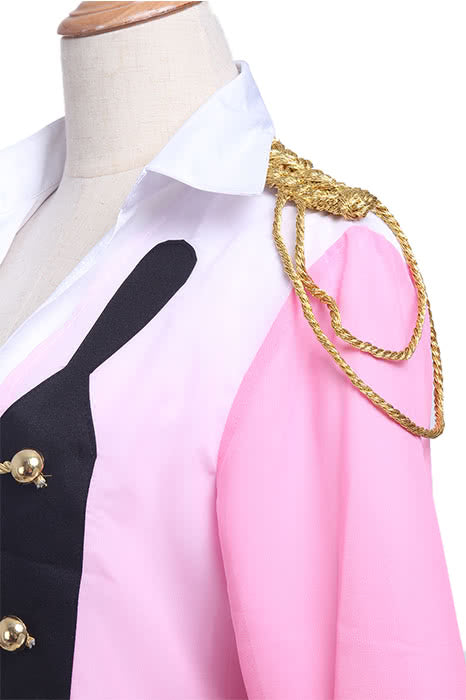 Victor Nikiforov Pink Cosplay Costume - Yuri on Ice Outfit Set