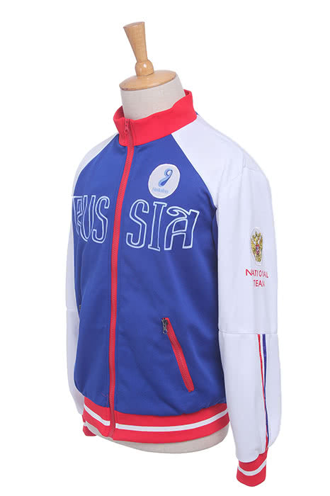 Yuri Plisetsky Blue Sportswear Coat - Yuri on Ice Cosplay Jacket
