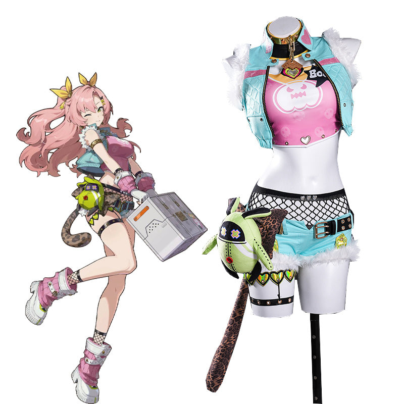 Zenless Zone Zero Nicole Demara Cosplay Costume - Cunning Cutie Outfit