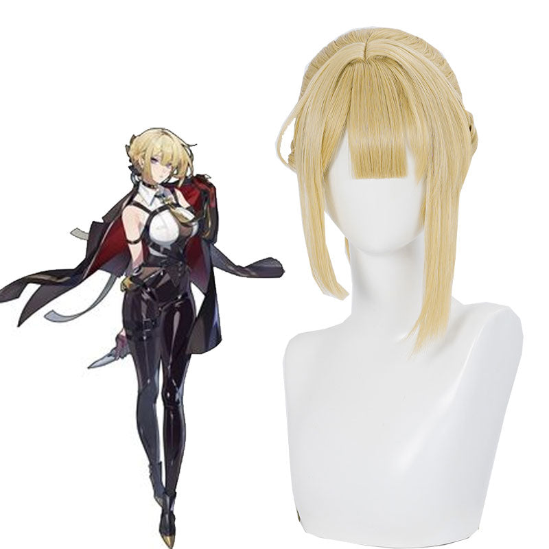 Zenless Zone Zero Evelyn Cosplay Wig - Blonde Game Wig