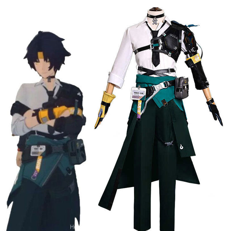 Zenless Zone Zero Asaba Harumasa Cosplay Costume - Full Set Outfit