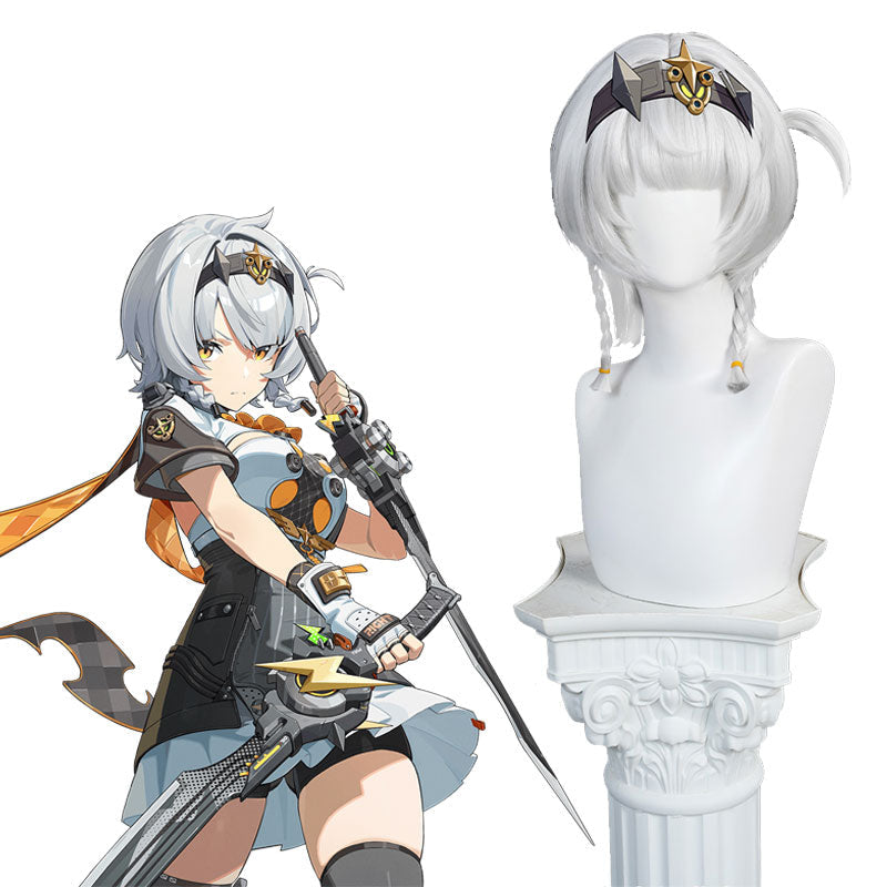 Zenless Zone Zero Silver Soldier Anby Cosplay Wig - Game Wig
