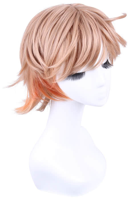OROCOSPLAY Hikoshiro Sadamune Short Cosplay Wig - TouKenRanBu Orange Heat Resistant Fiber