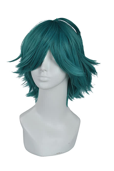 Rolecos Zhuang Zhou Short Green Wig - King of Glory