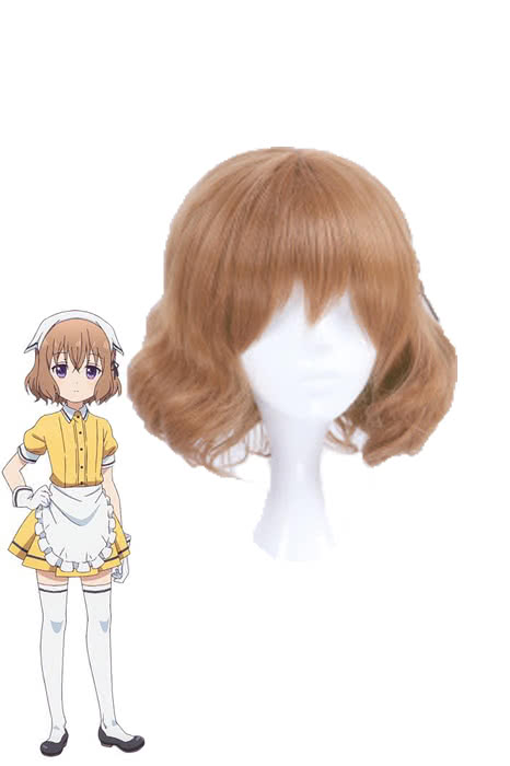 OROCOSPLAY Mafuyu Hoshikawa Gold Curly Wig - Blend S