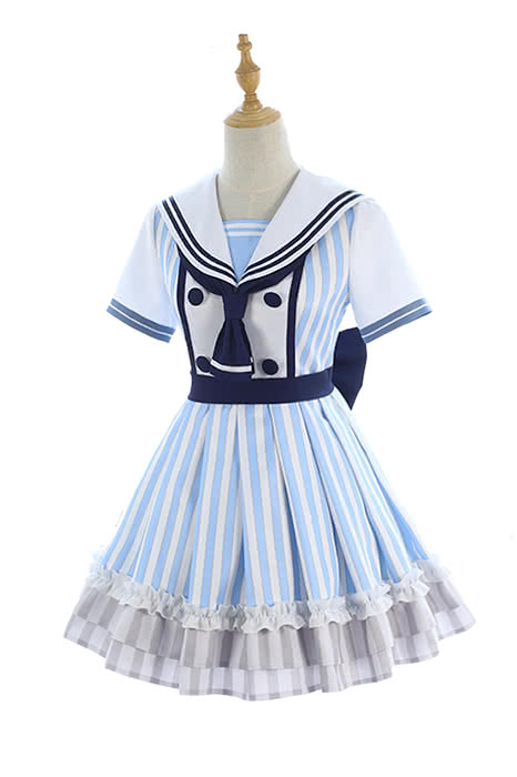 High Quality Anime Costumes Kotori Minami Pirate Set Cute Dress - Love Live