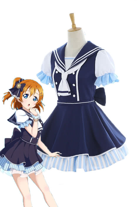 High Quality Anime Costumes Honoka Kōsaka Pirate Set Cute Dress - Love Live