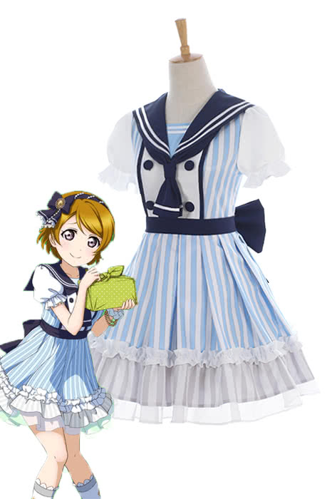 High Quality Anime Costumes Hanayo Koizumi Pirate Set Cute Dress - Love Live
