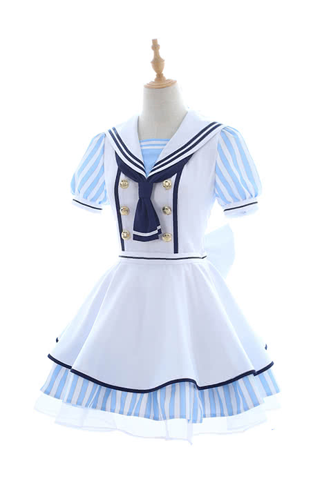 High Quality Anime Costumes Rin Hoshizora Pirate Set Cute Dress - Love Live