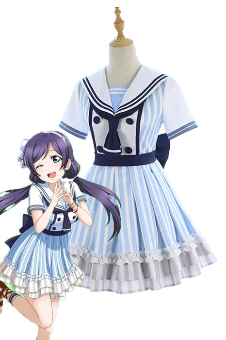 High Quality Anime Costumes Nozomi Tojo Pirate Set Cute Dress - Love Live