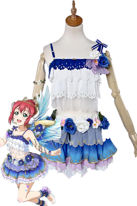 High Quality Anime Costumes Ruby Kurosawa Angel Costume - Love Live Sunshine Aqours